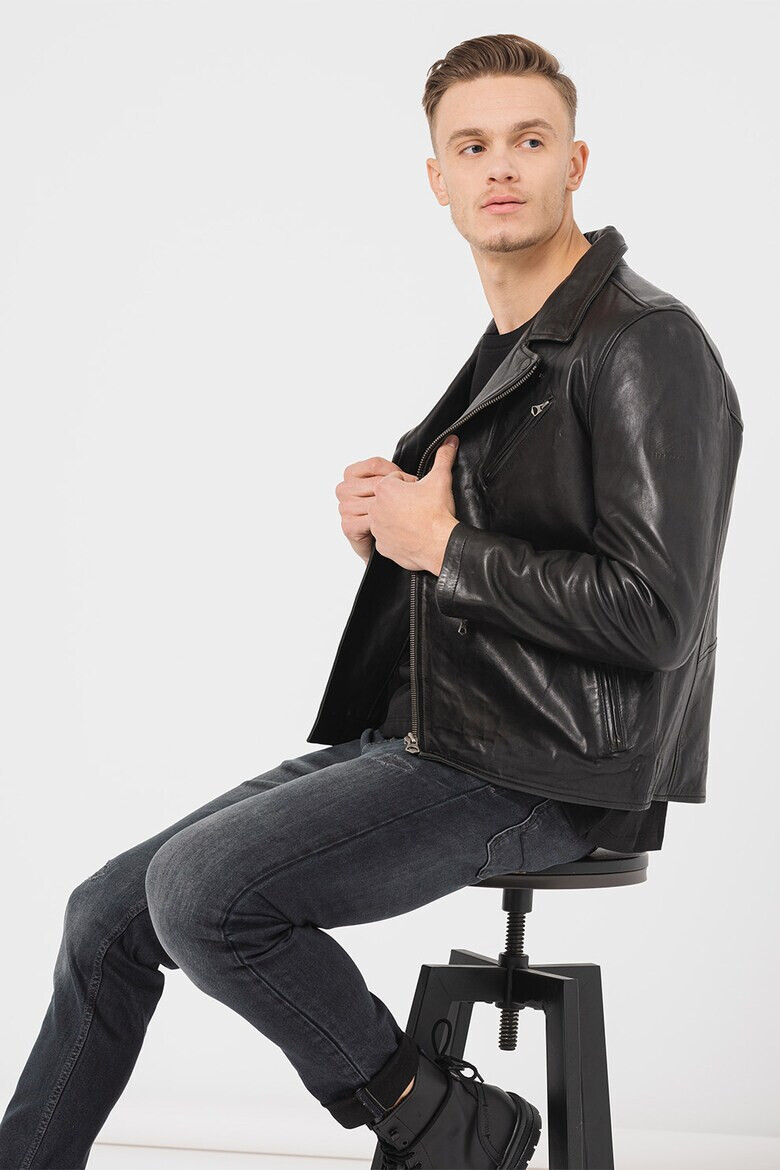 Pepe Jeans London Кожено яке Jerome - Pepit.bg