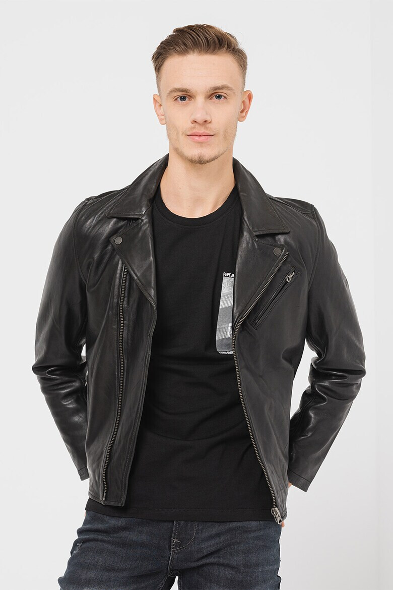 Pepe Jeans London Кожено яке Jerome - Pepit.bg