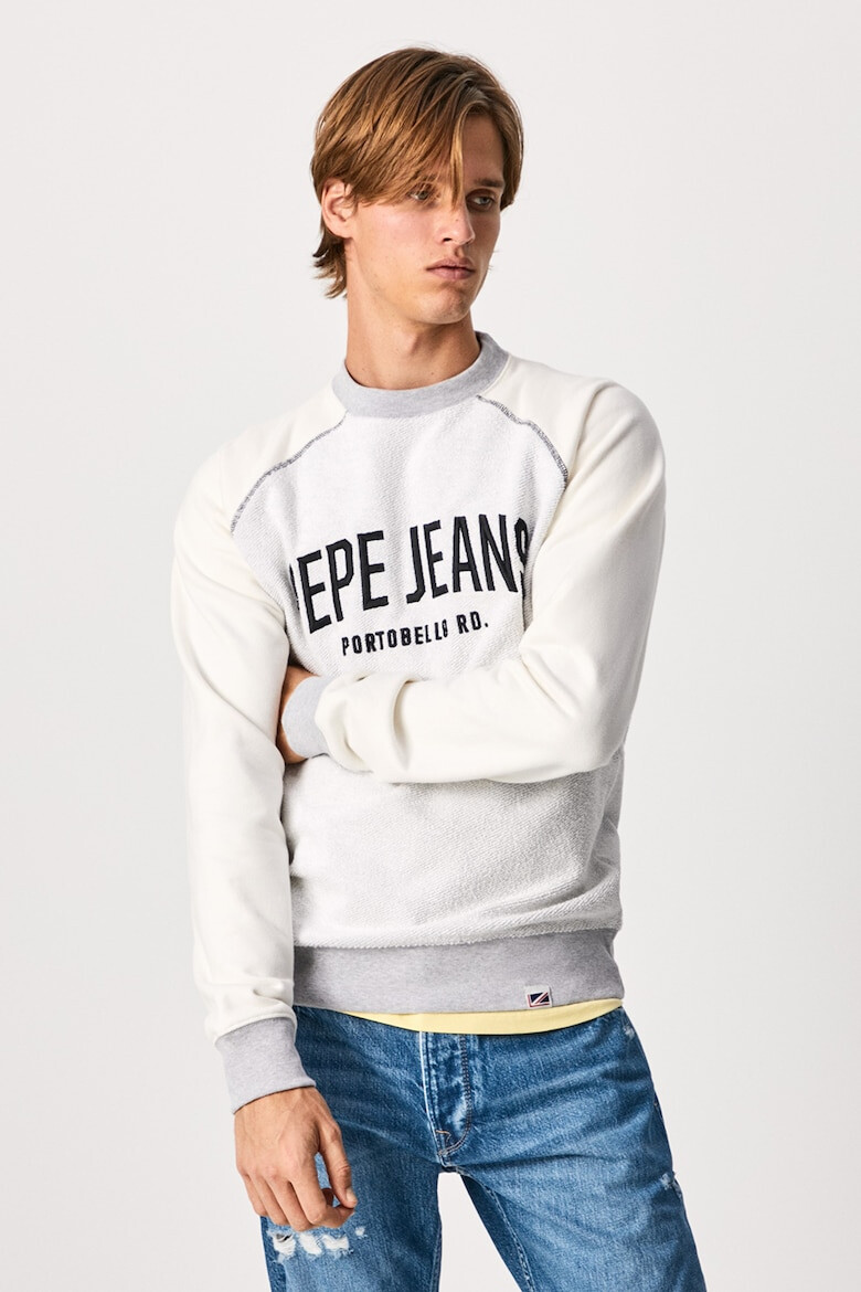 Pepe Jeans London Памучен суитшърт с лого - Pepit.bg