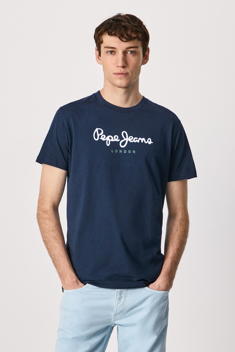 Pepe Jeans London Памучна тениска Eggo - Pepit.bg