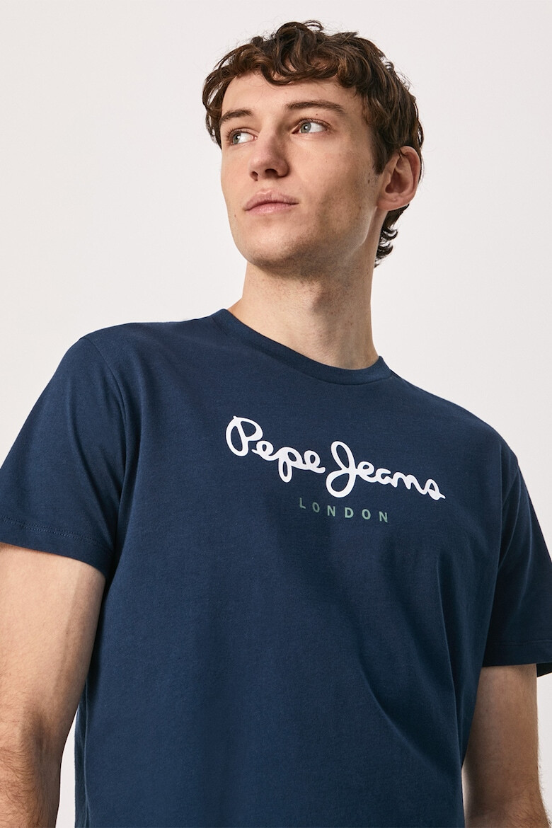 Pepe Jeans London Памучна тениска Eggo - Pepit.bg