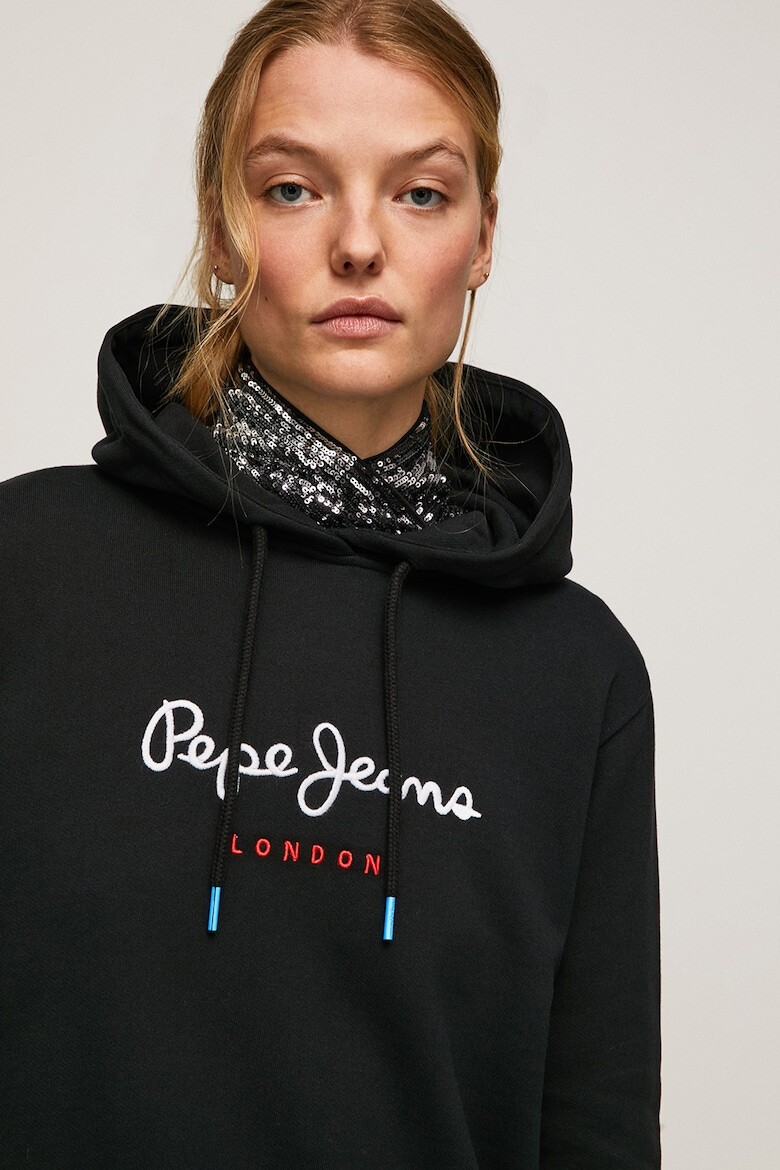 Pepe Jeans London Памучно худи Calista с лого - Pepit.bg