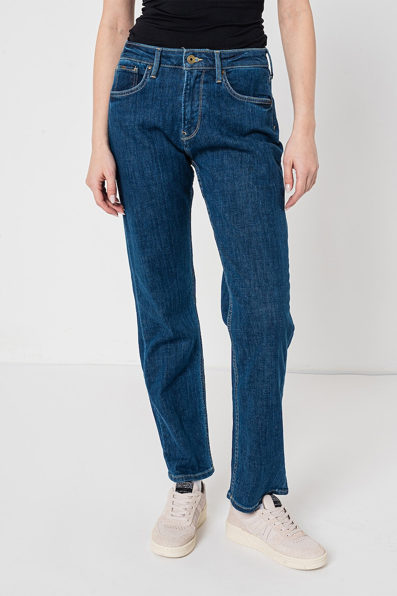 Pepe Jeans London Прави дънки - Син - Pepit.bg