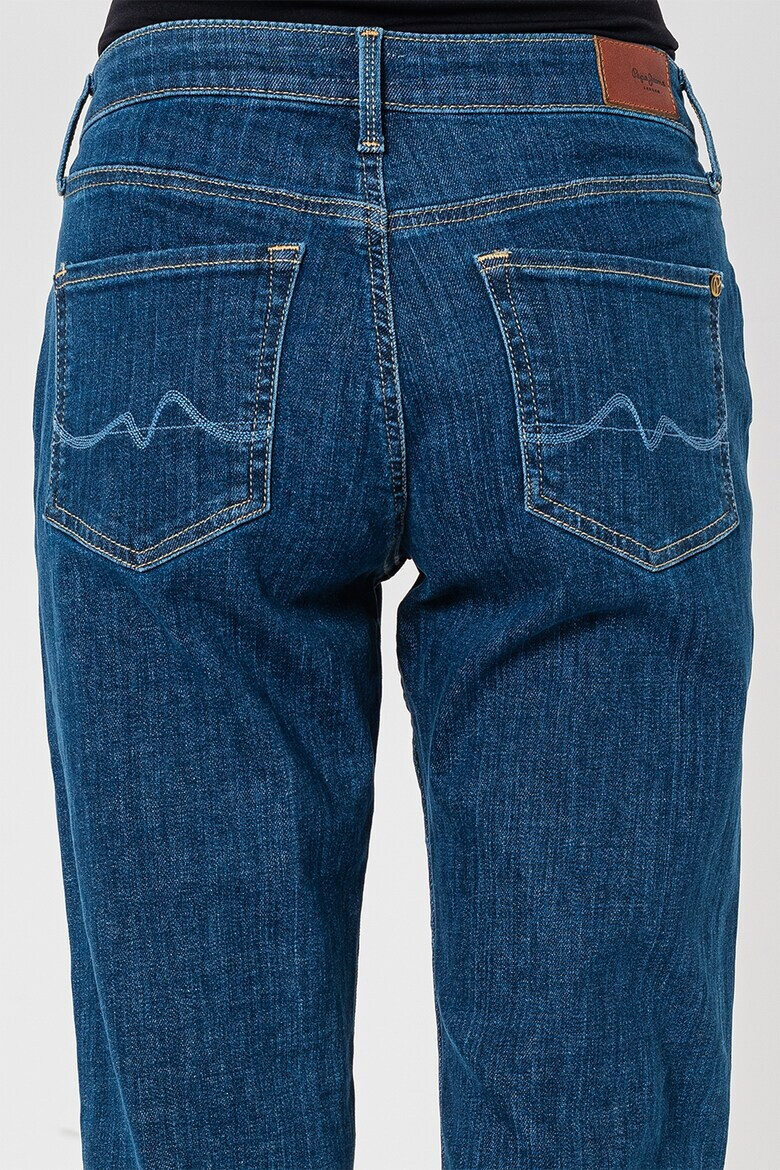 Pepe Jeans London Прави дънки - Син - Pepit.bg