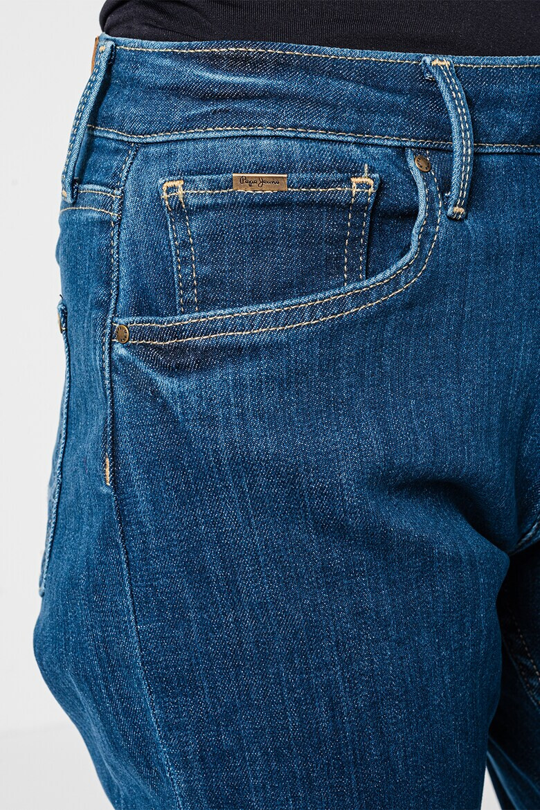 Pepe Jeans London Прави дънки - Син - Pepit.bg