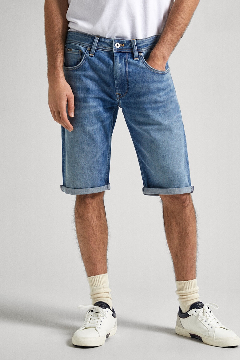 Pepe Jeans London Прави дънкови бермуди - Pepit.bg