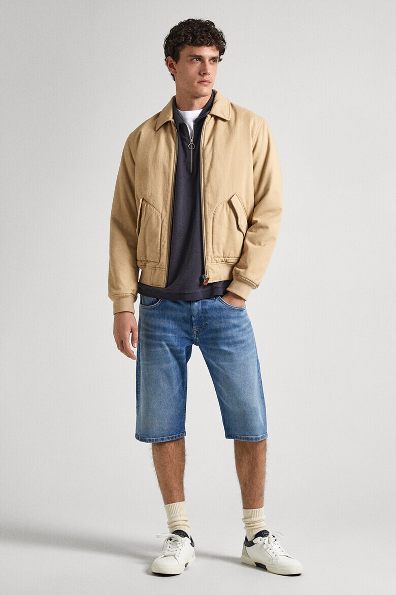 Pepe Jeans London Прави дънкови бермуди - Pepit.bg