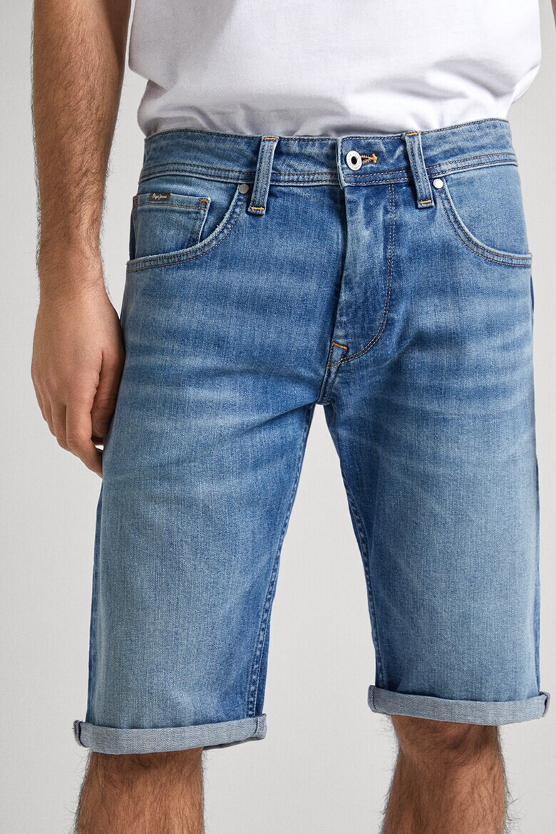 Pepe Jeans London Прави дънкови бермуди - Pepit.bg