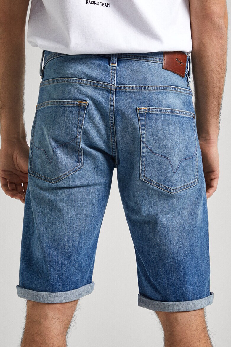 Pepe Jeans London Прави дънкови бермуди - Pepit.bg