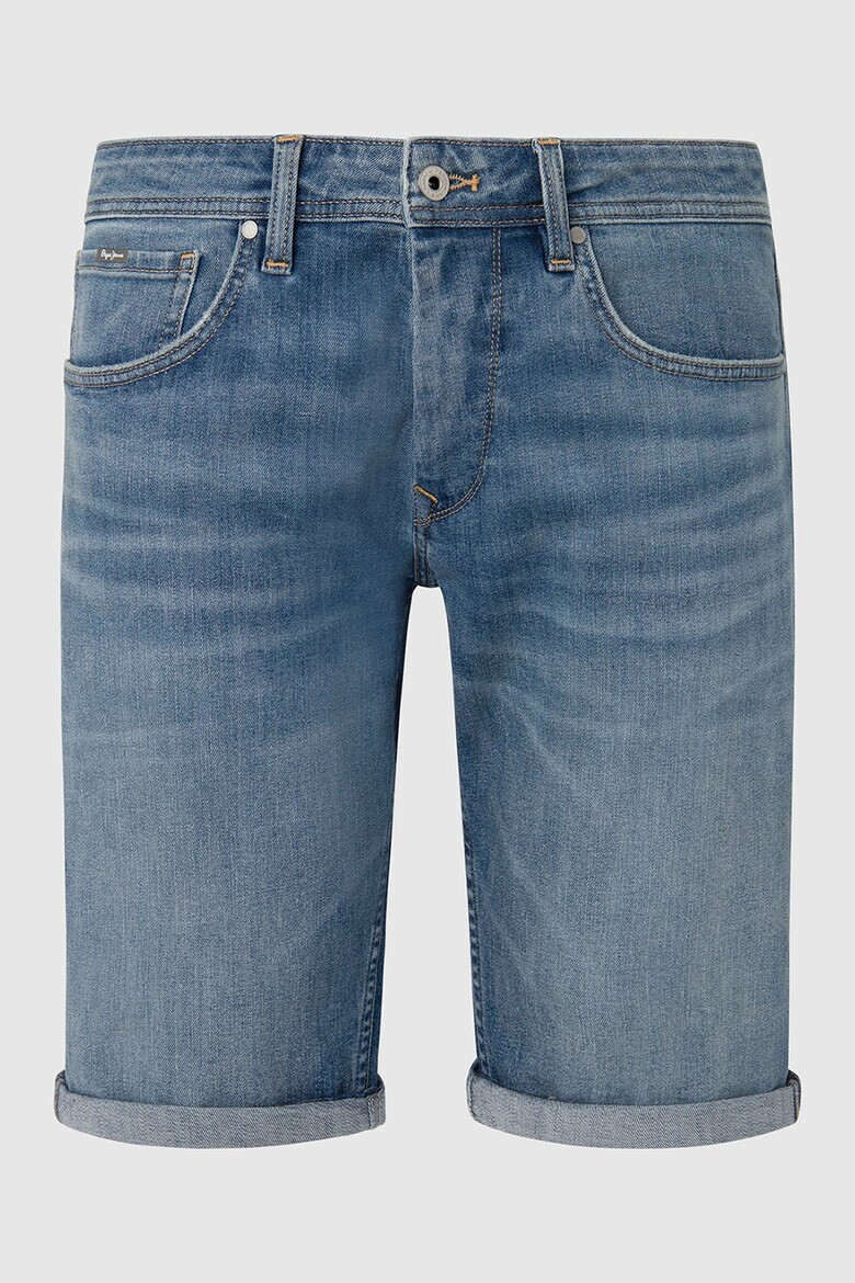 Pepe Jeans London Прави дънкови бермуди - Pepit.bg