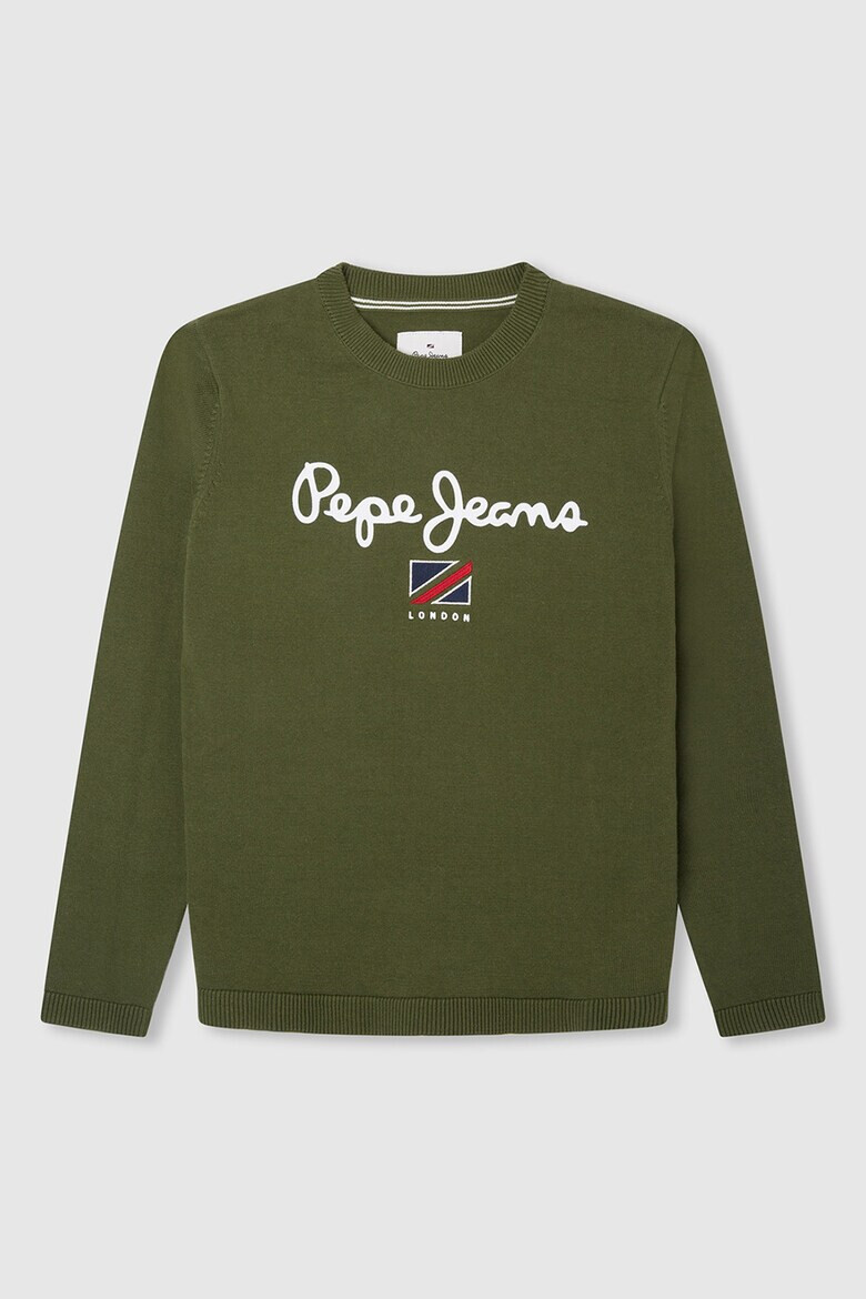 Pepe Jeans London Пуловер с лого - Pepit.bg