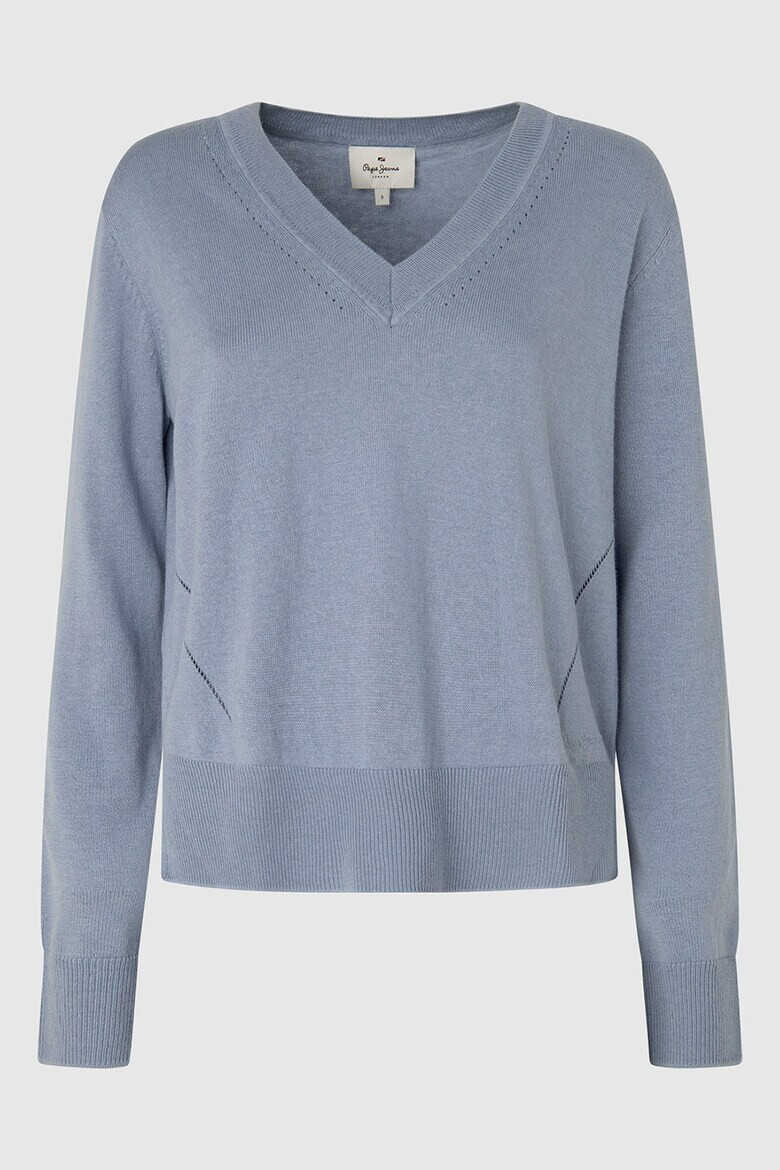 Pepe Jeans London Пуловер с шпиц - Pepit.bg