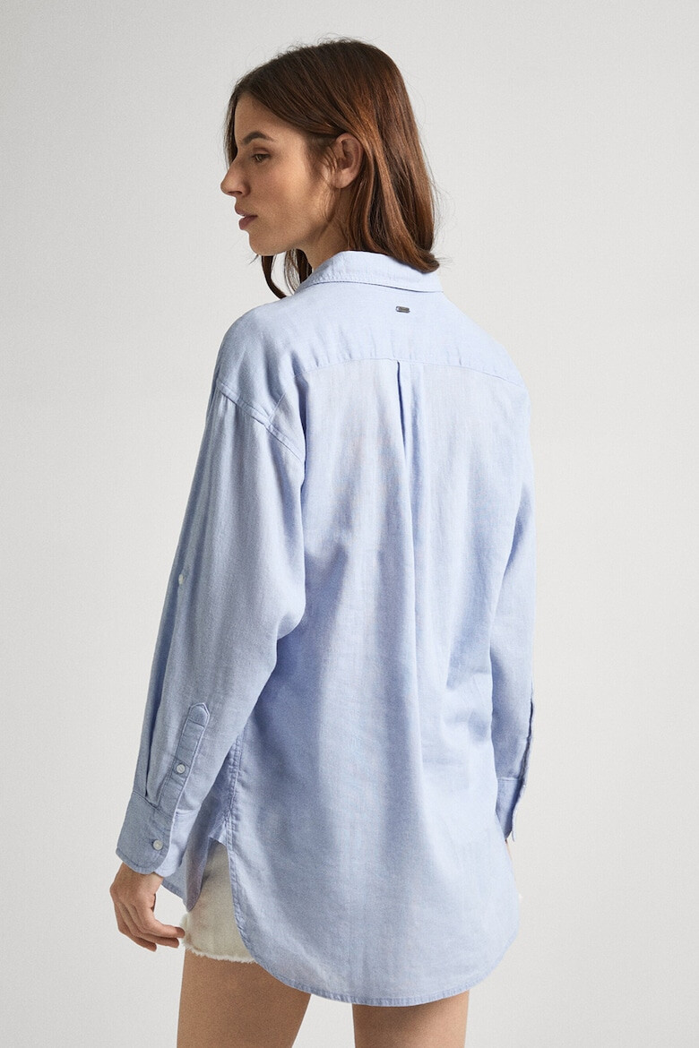 Pepe Jeans London Риза с лен - Pepit.bg