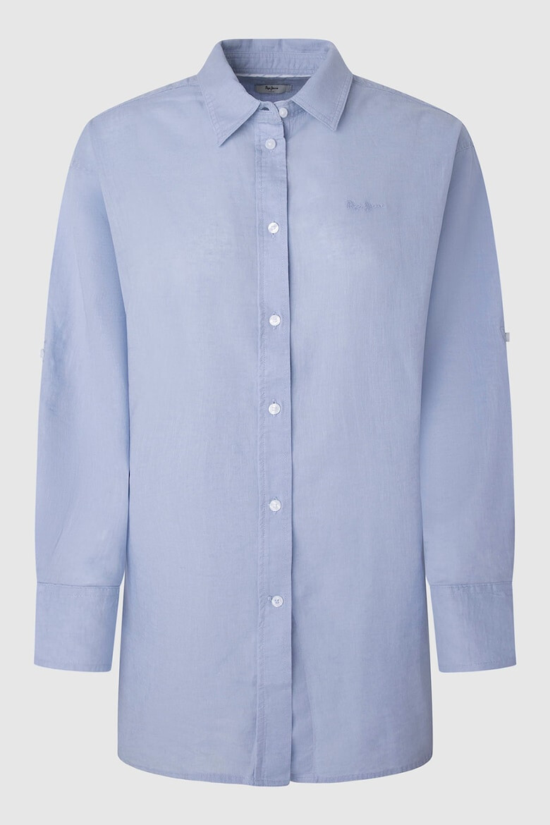 Pepe Jeans London Риза с лен - Pepit.bg