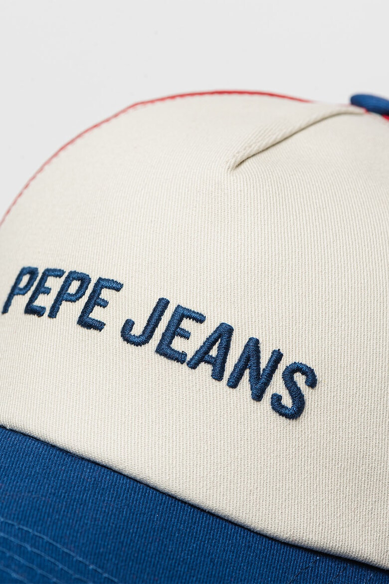 Pepe Jeans London Шапка в цветен блок с лого - Pepit.bg