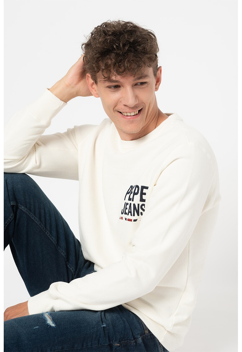 Pepe Jeans London Сиутшърт Edison с бродирано лого - Pepit.bg