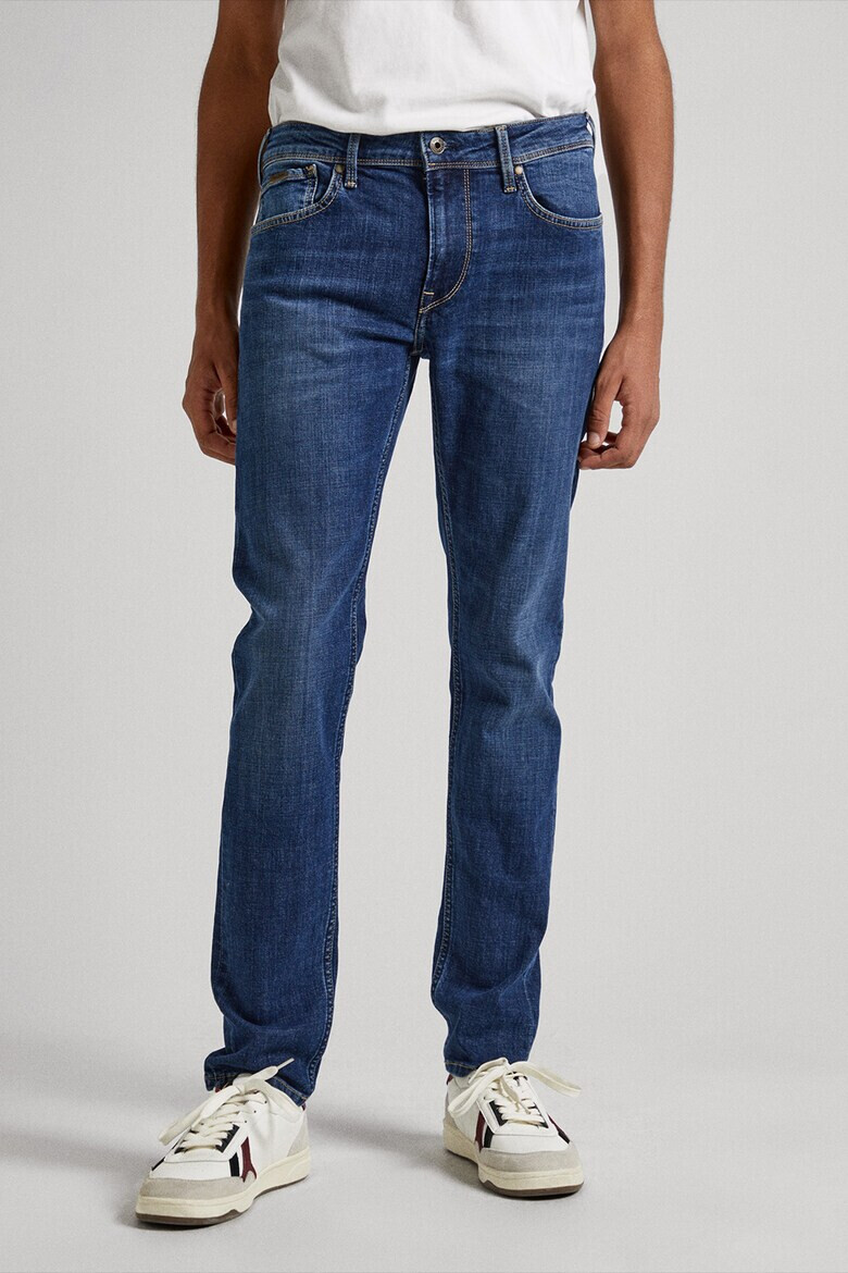 Pepe Jeans London Скини дънки - Прашно синьо - Pepit.bg