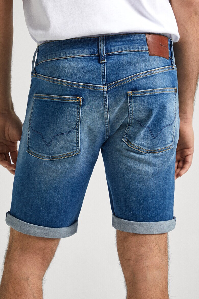 Pepe Jeans London Слим дънкови бермуди - Pepit.bg