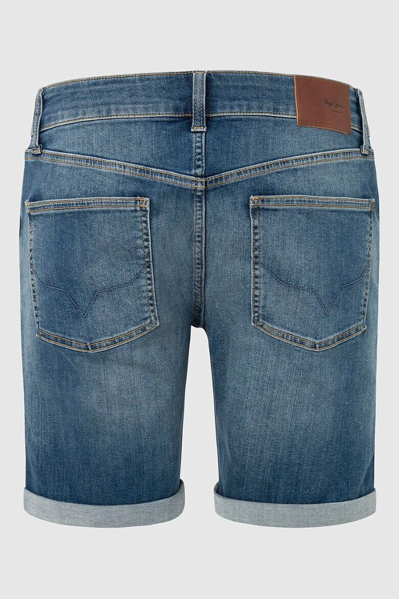 Pepe Jeans London Слим дънкови бермуди - Pepit.bg