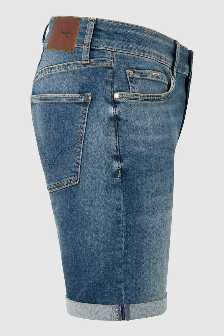 Pepe Jeans London Слим дънкови бермуди - Pepit.bg