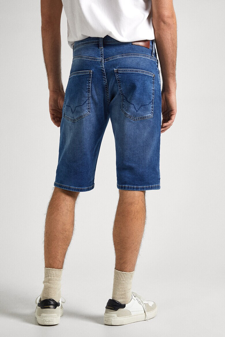 Pepe Jeans London Слим дънкови бермуди - Pepit.bg