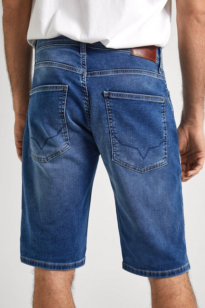 Pepe Jeans London Слим дънкови бермуди - Pepit.bg