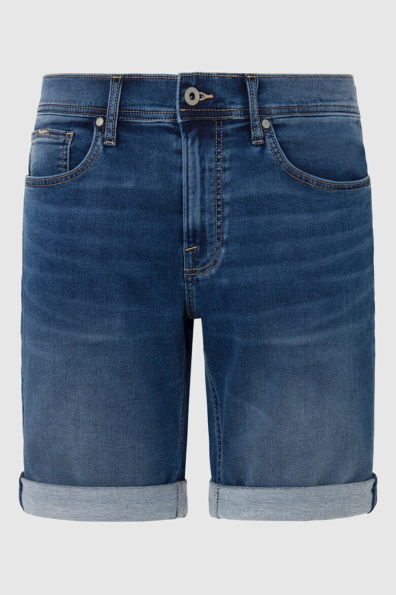 Pepe Jeans London Слим дънкови бермуди - Pepit.bg
