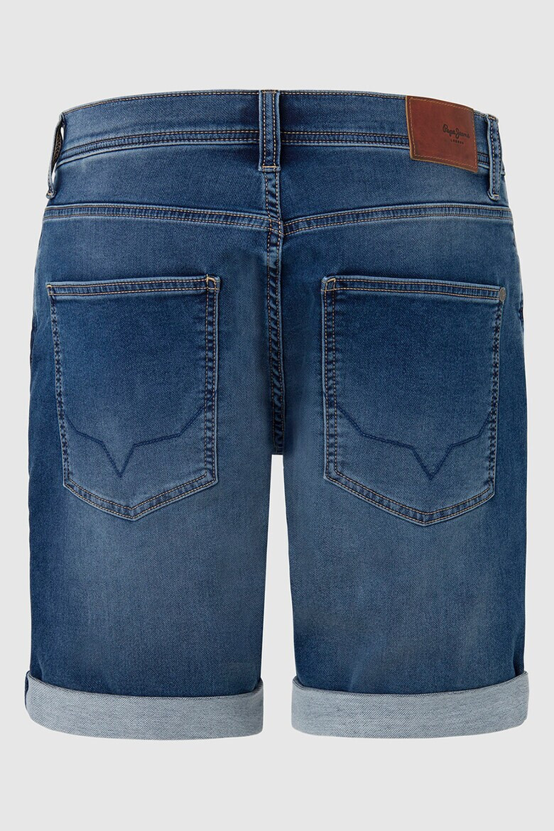 Pepe Jeans London Слим дънкови бермуди - Pepit.bg