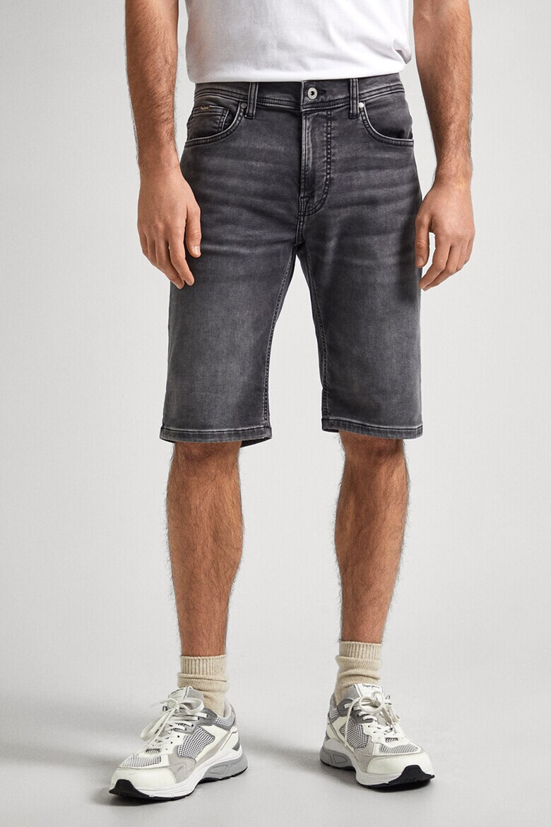 Pepe Jeans London Слим дънкови бермуди - Pepit.bg