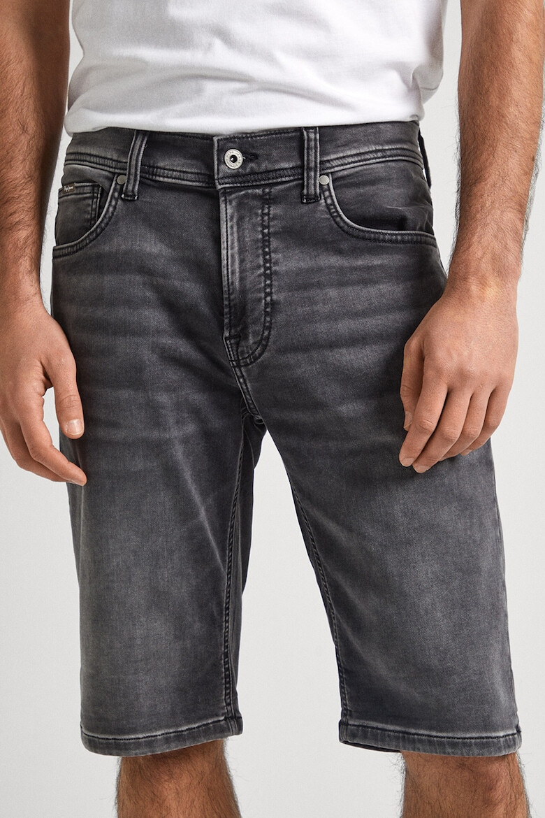 Pepe Jeans London Слим дънкови бермуди - Pepit.bg
