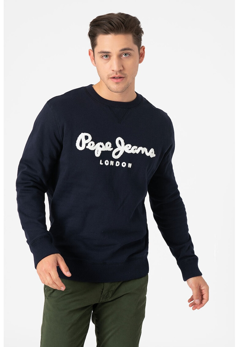 Pepe Jeans London Суитшърт Harold с надписи - Pepit.bg