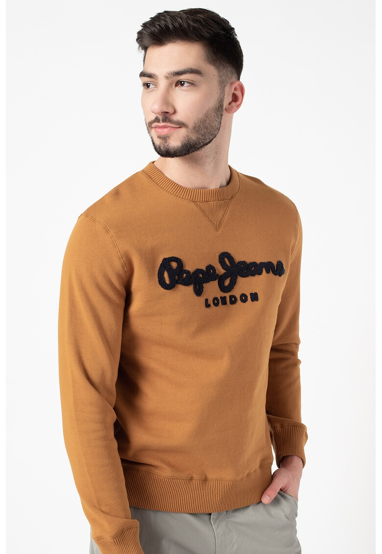 Pepe Jeans London Суитшърт Harold с надписи - Pepit.bg