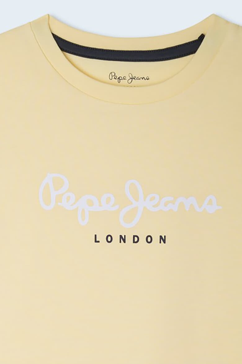 Pepe Jeans London Тениска от памук с лого - Pepit.bg