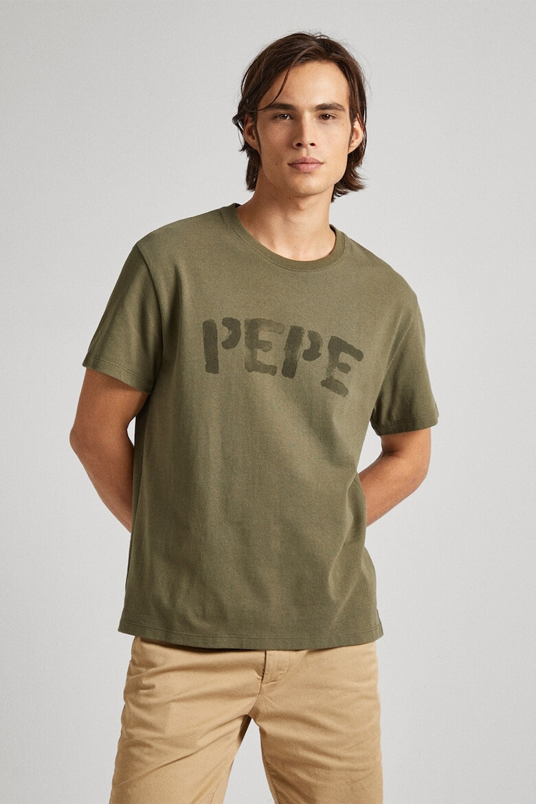 Pepe Jeans London Тениска с лого - Pepit.bg