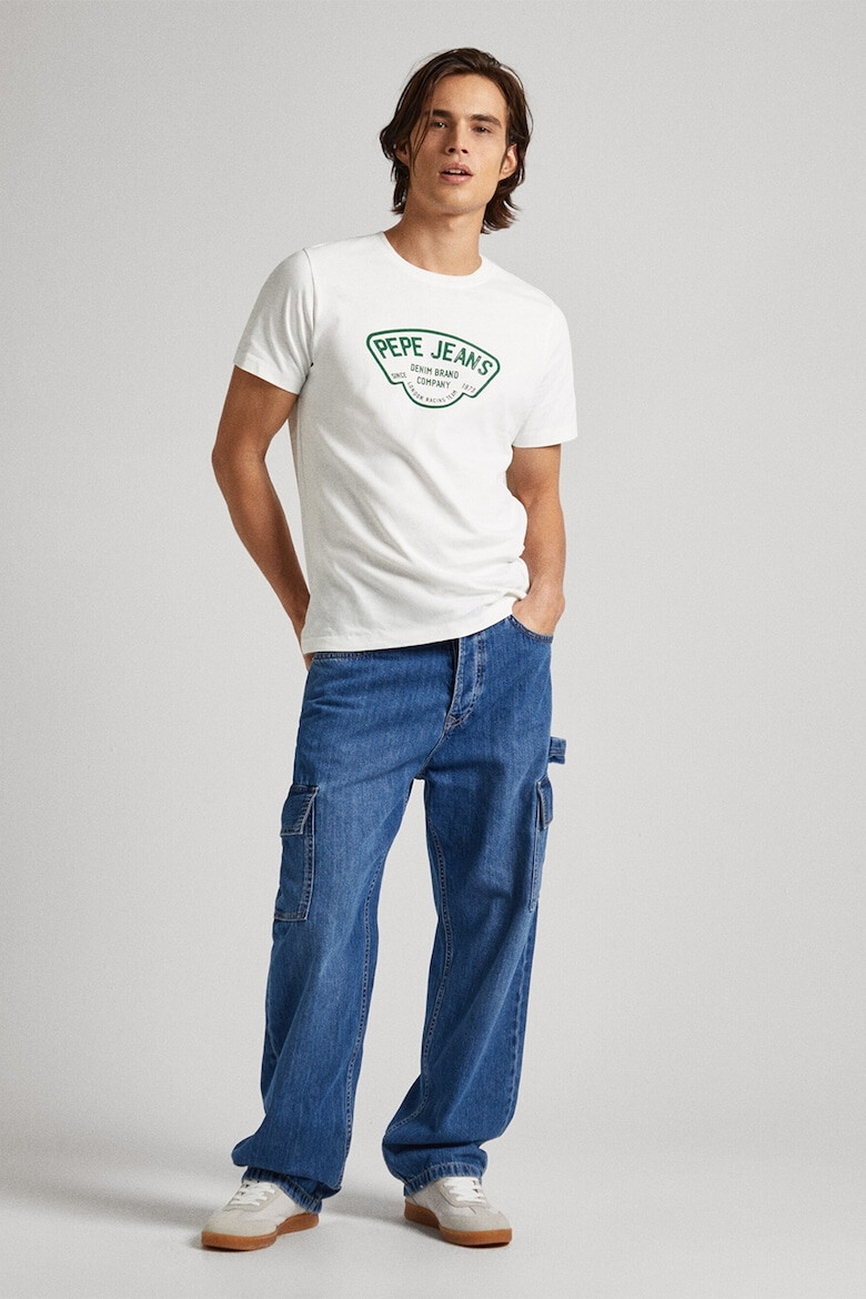 Pepe Jeans London Тениска с лого - Pepit.bg