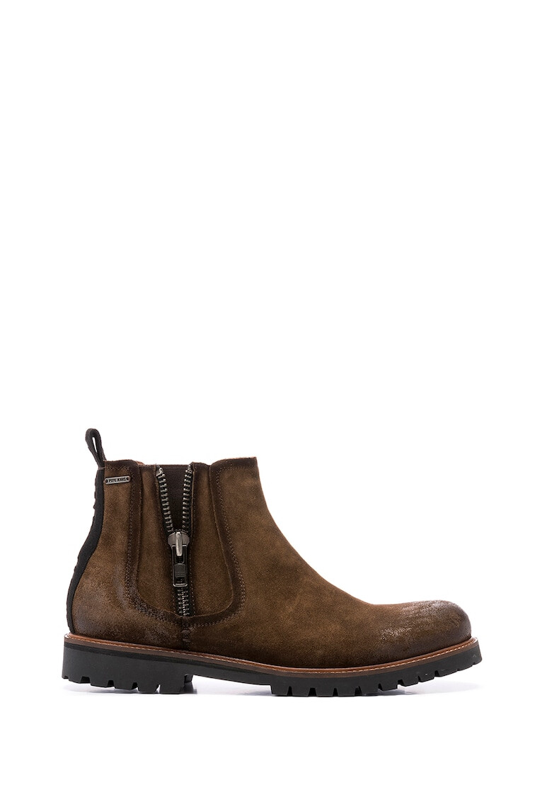 Pepe Jeans London Велурени боти - Pepit.bg