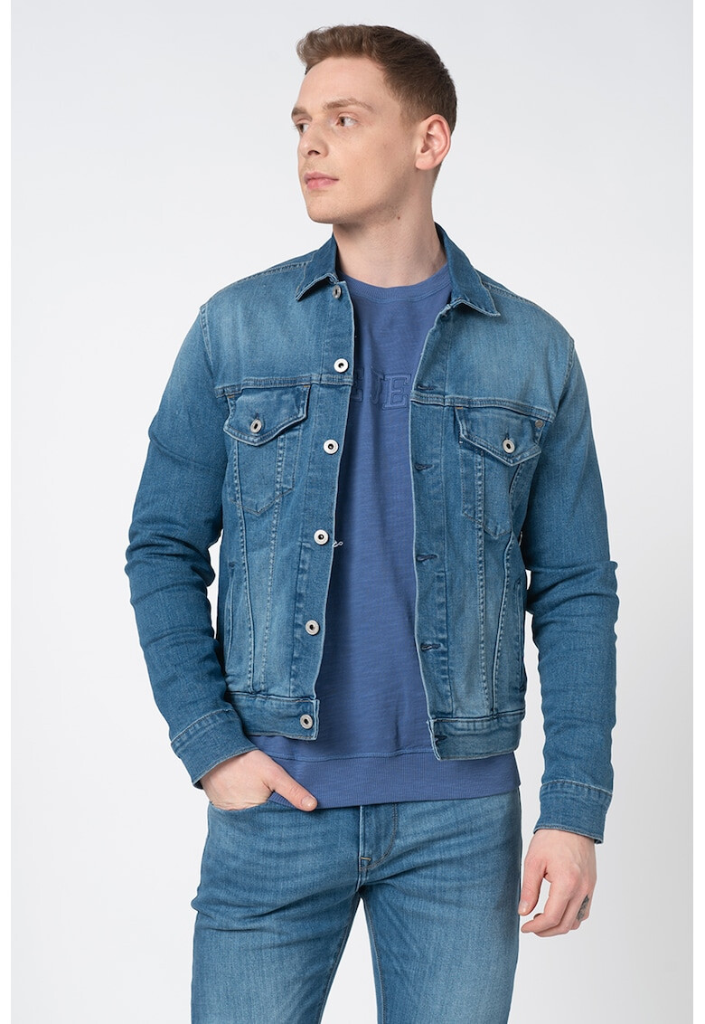 Pepe Jeans London Яке от деним Pinner - Pepit.bg