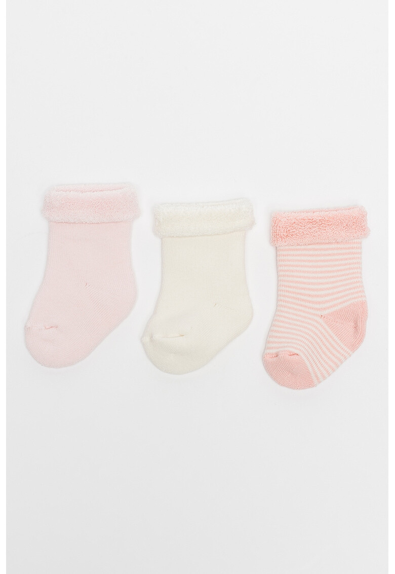 PETIT BATEAU Чорапи с мъхеста подплата - 3 чифта - Pepit.bg