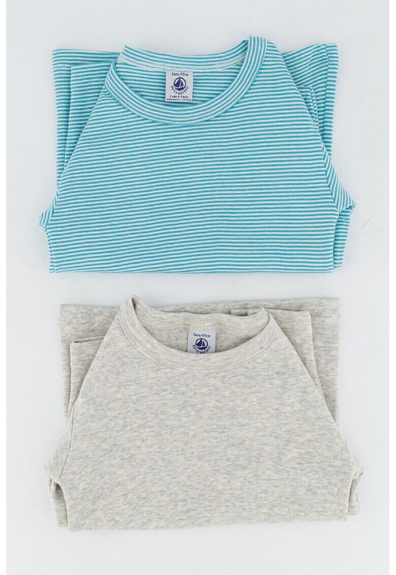 PETIT BATEAU Памучни блузи - 2 броя - Pepit.bg