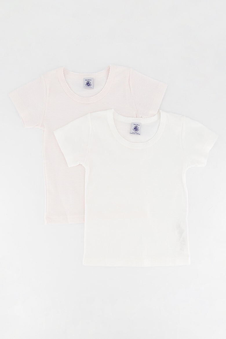PETIT BATEAU Памучни тениски 2 броя - Pepit.bg