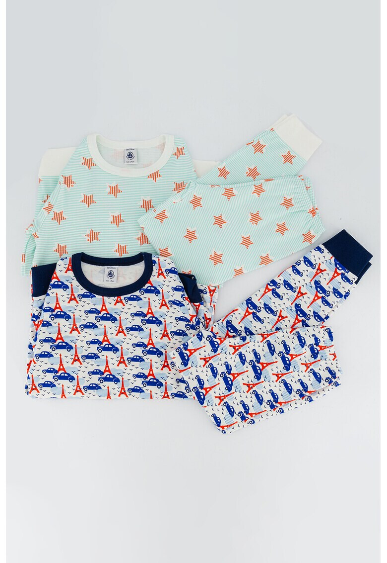 PETIT BATEAU Пижами с шарки - 2 чифта - Pepit.bg