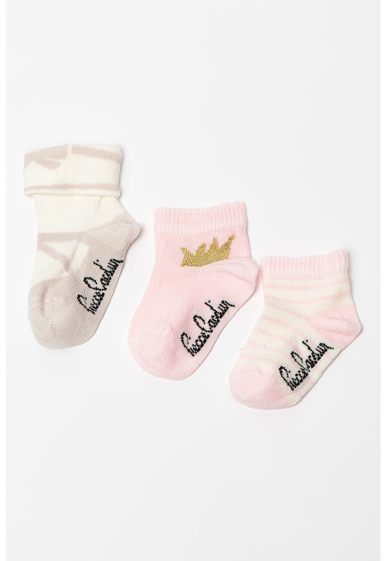 Pierre Cardin Baby Памучни чорапи с шарка - 6 части - Pepit.bg