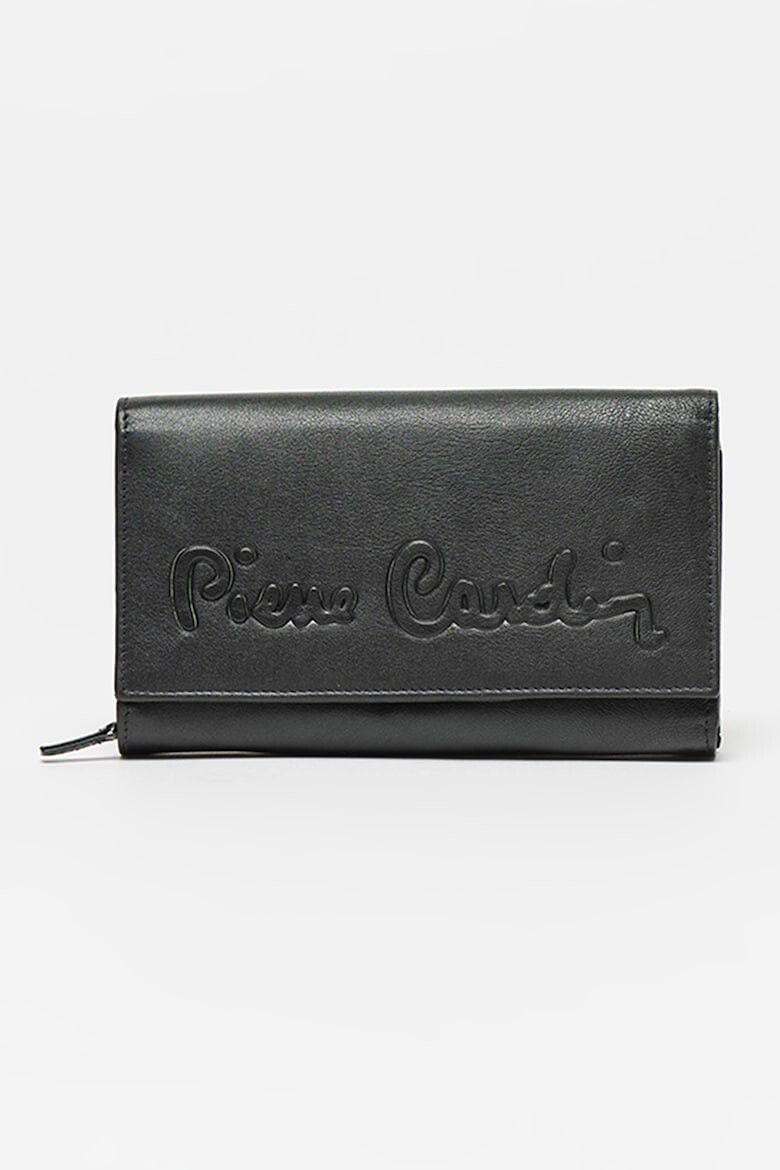 Pierre Cardin Кожен портфейл с лого - Pepit.bg