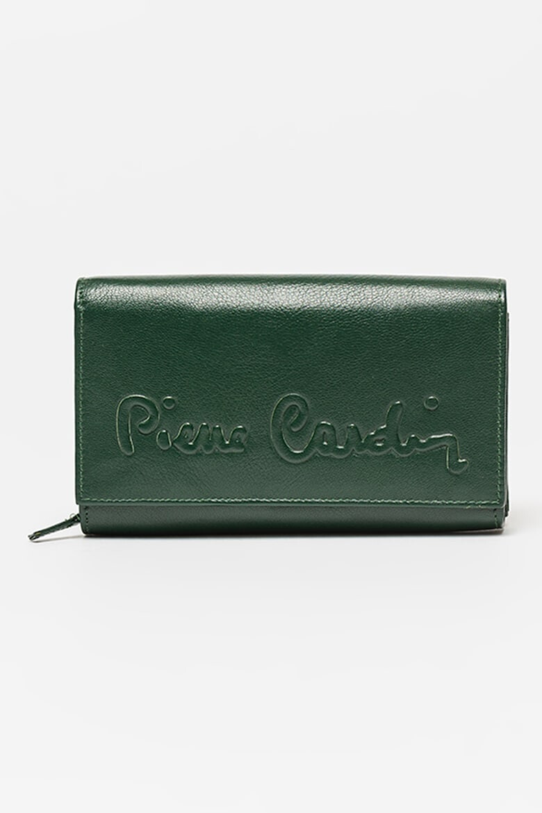 Pierre Cardin Кожен портфейл с лого - Pepit.bg