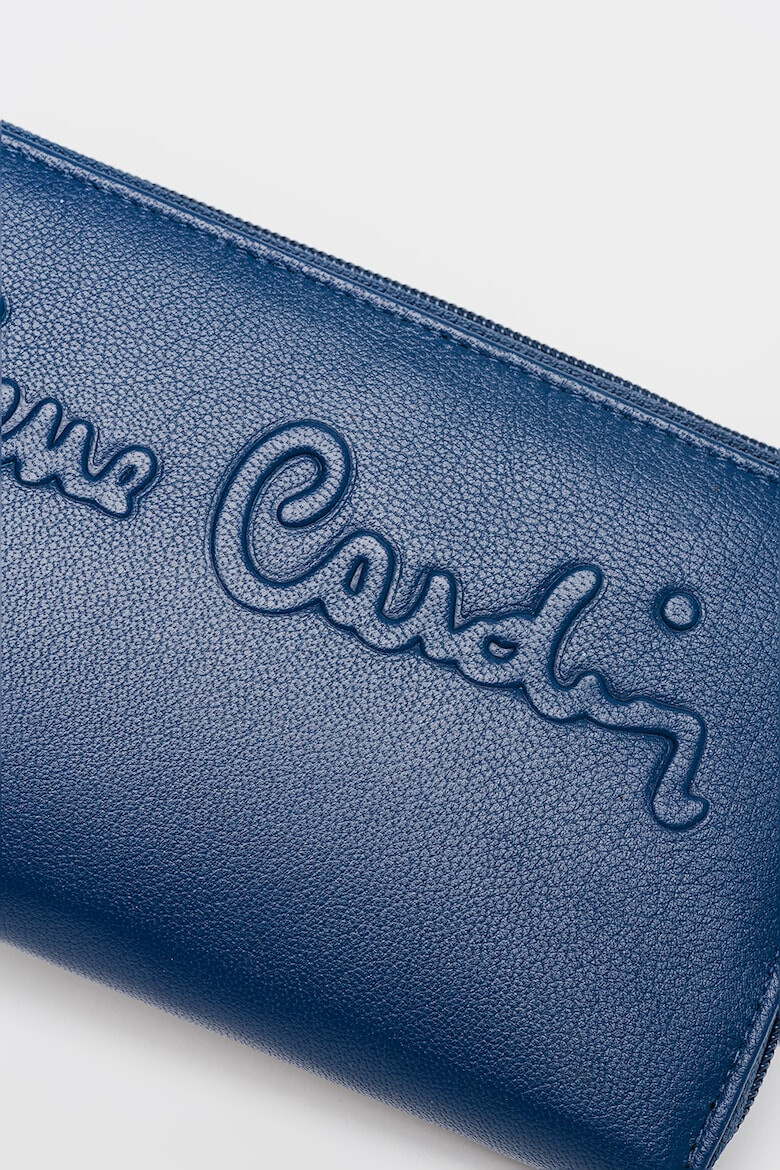 Pierre Cardin Кожен портфейл Tilak с релефно лого - Pepit.bg