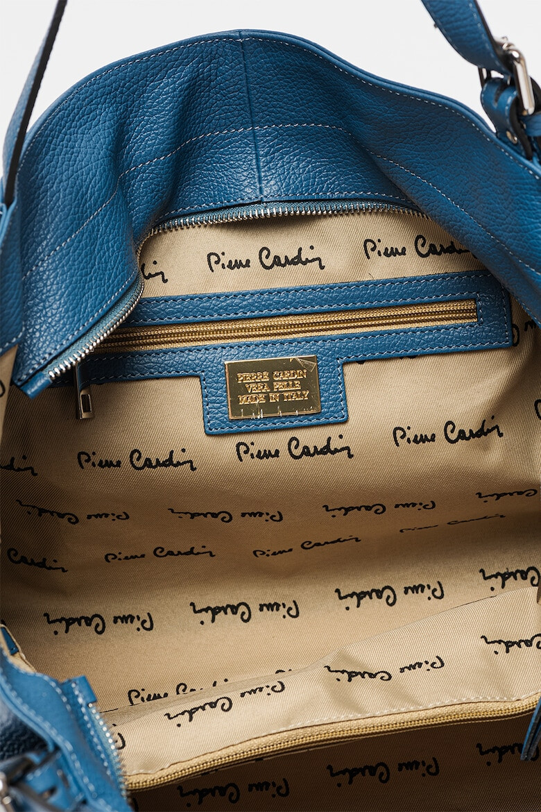 Pierre Cardin Кожена шопинг чанта с релеф - Pepit.bg