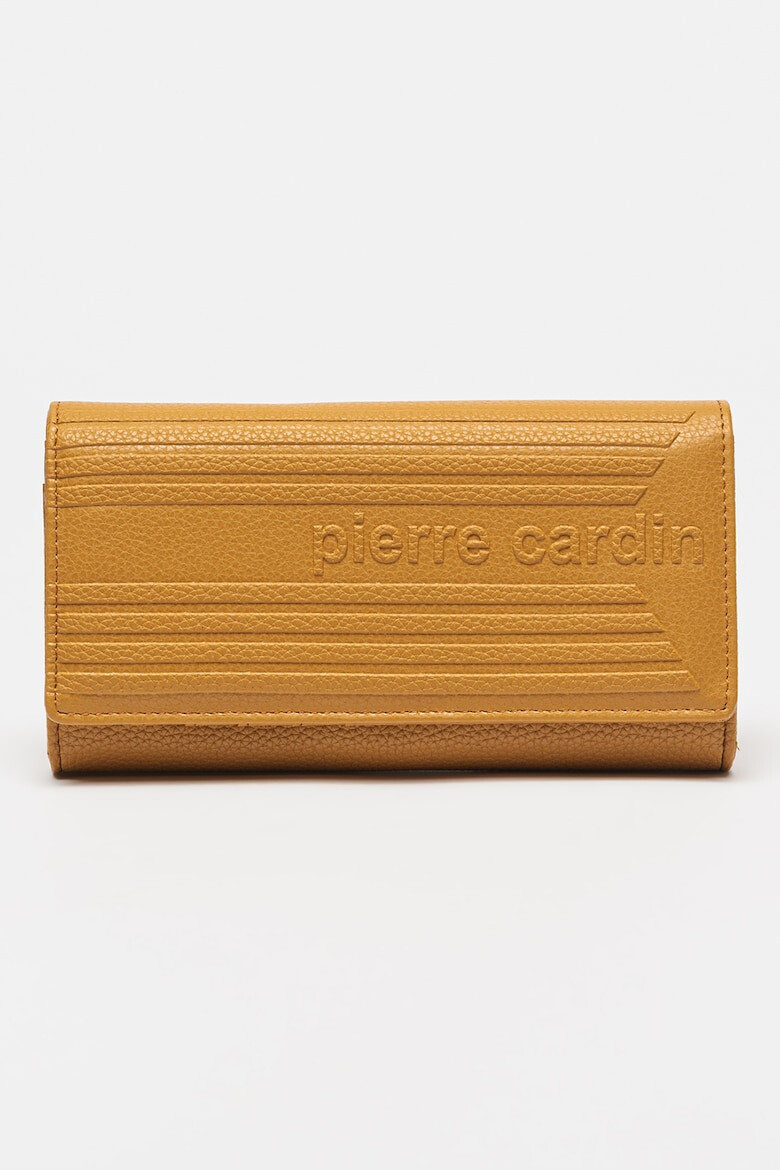 Pierre Cardin Портфейл с капаче и релефно лого - Pepit.bg