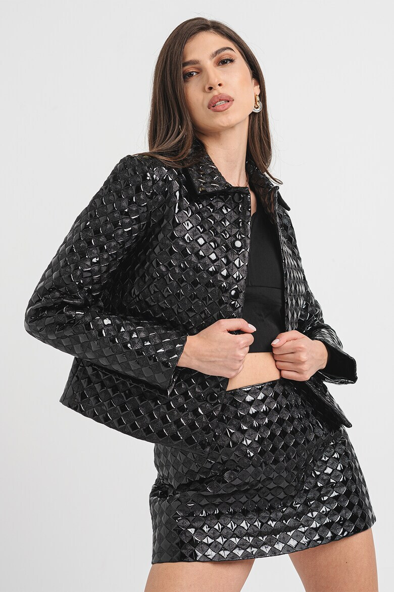 Pinko Карирано яке с релеф - Pepit.bg