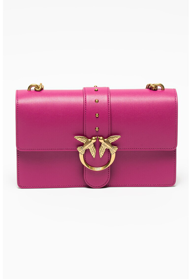 Pinko Кожена чанта Classic Love Icon - Pepit.bg