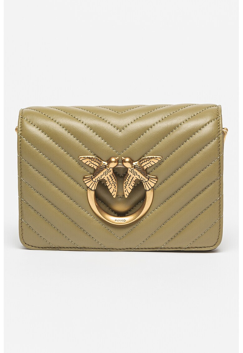Pinko Кожена чанта Love Click Mini - Pepit.bg